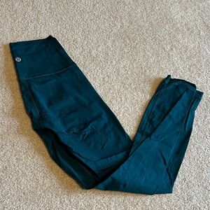 Lululemon Athletica Teal Leggings